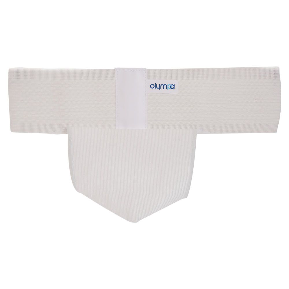 Olympa Athletic Suspensory with Soft Pouch White Small OOH-512