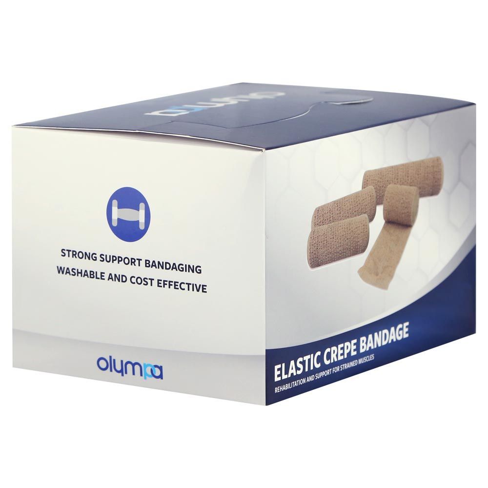 Olympa Elastic Crepe Bandage Beige 5 yards 1's OEY-111-4