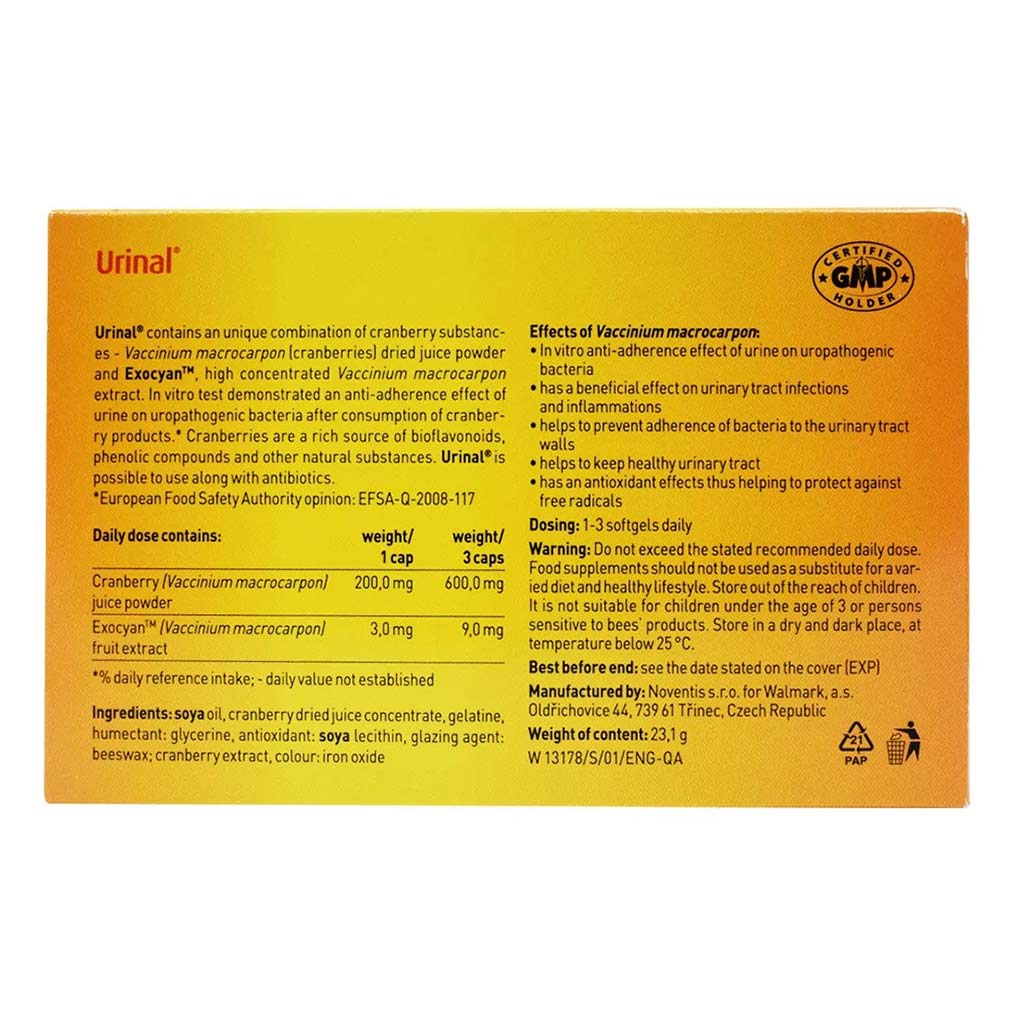 Urinal Softgel Capsule 30's