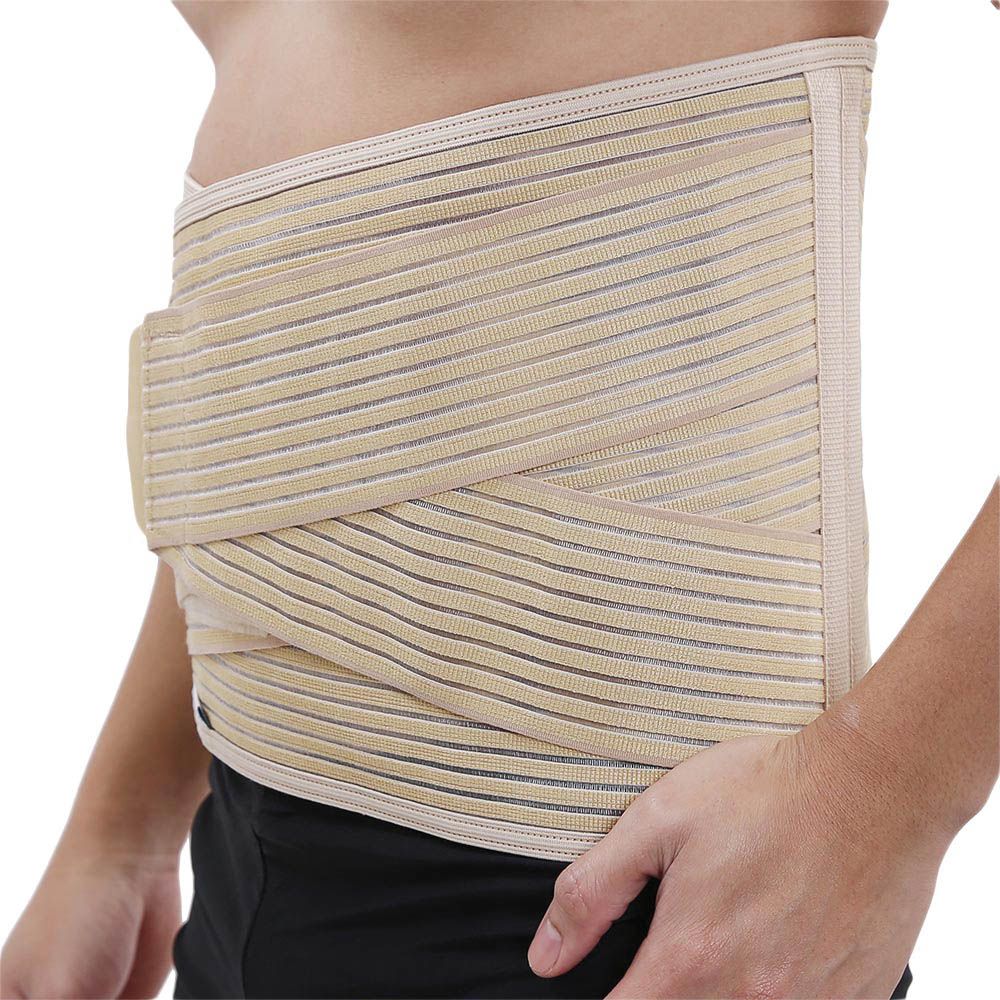 Olympa Breathable Back Support with Stays Beige Small OWB-514
