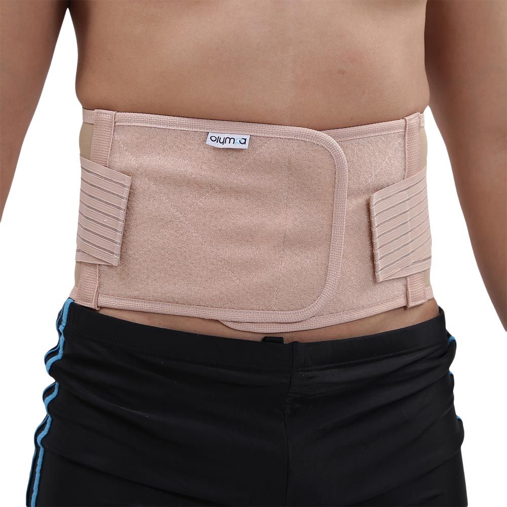 Olympa Sacral Lumbar Support with Stays Beige Large OEB-513