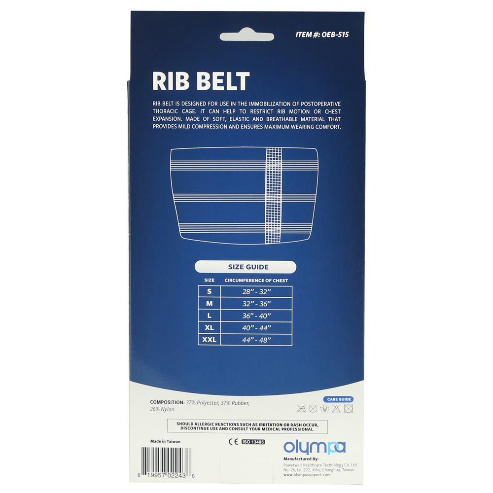 Olympa Rib Belt Beige Extra Extra Large OEB-515