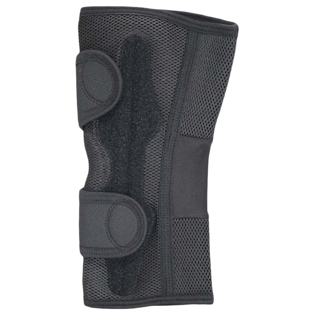 Olympa Airmesh Knee Support with Stays Sleeve Black Extra Large OES-713