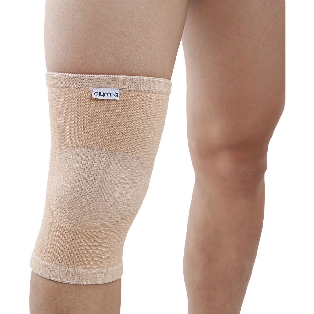 Olympa Elastic Knee Support Beige Extra Large OES-714