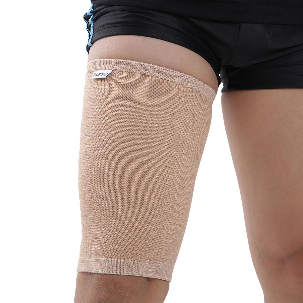 Olympa Elastic Thigh Support Beige Small OES-611