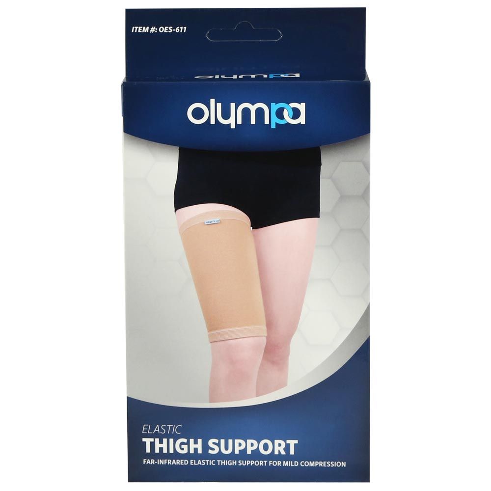 Olympa Elastic Thigh Support Beige Large OES-611