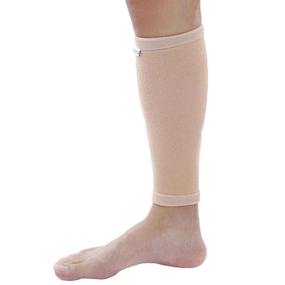 Olympa Elastic Calf Support Beige S
