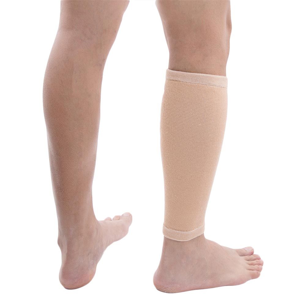 Olympa Elastic Calf Support Beige Medium OES-811