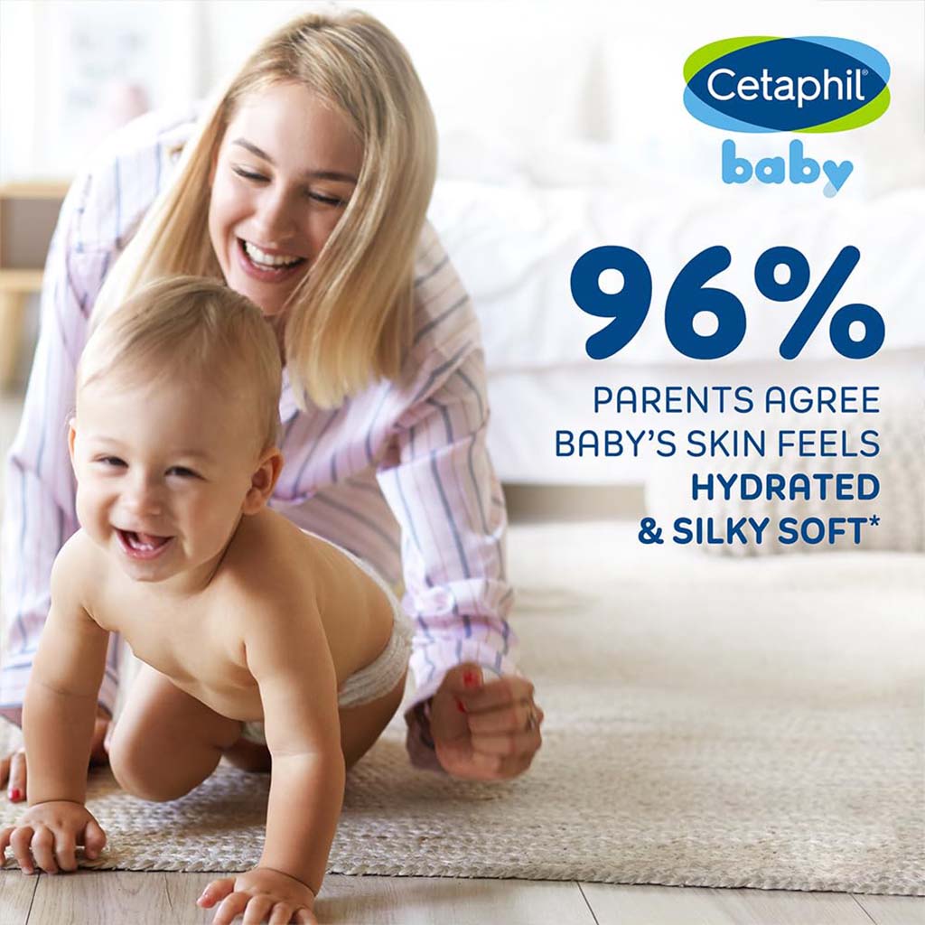 Cetaphil Baby Daily Lotion With Shea Butter, Face & Body Moisturizer For Delicate And Sensitive Skin, Unscented, 300ml