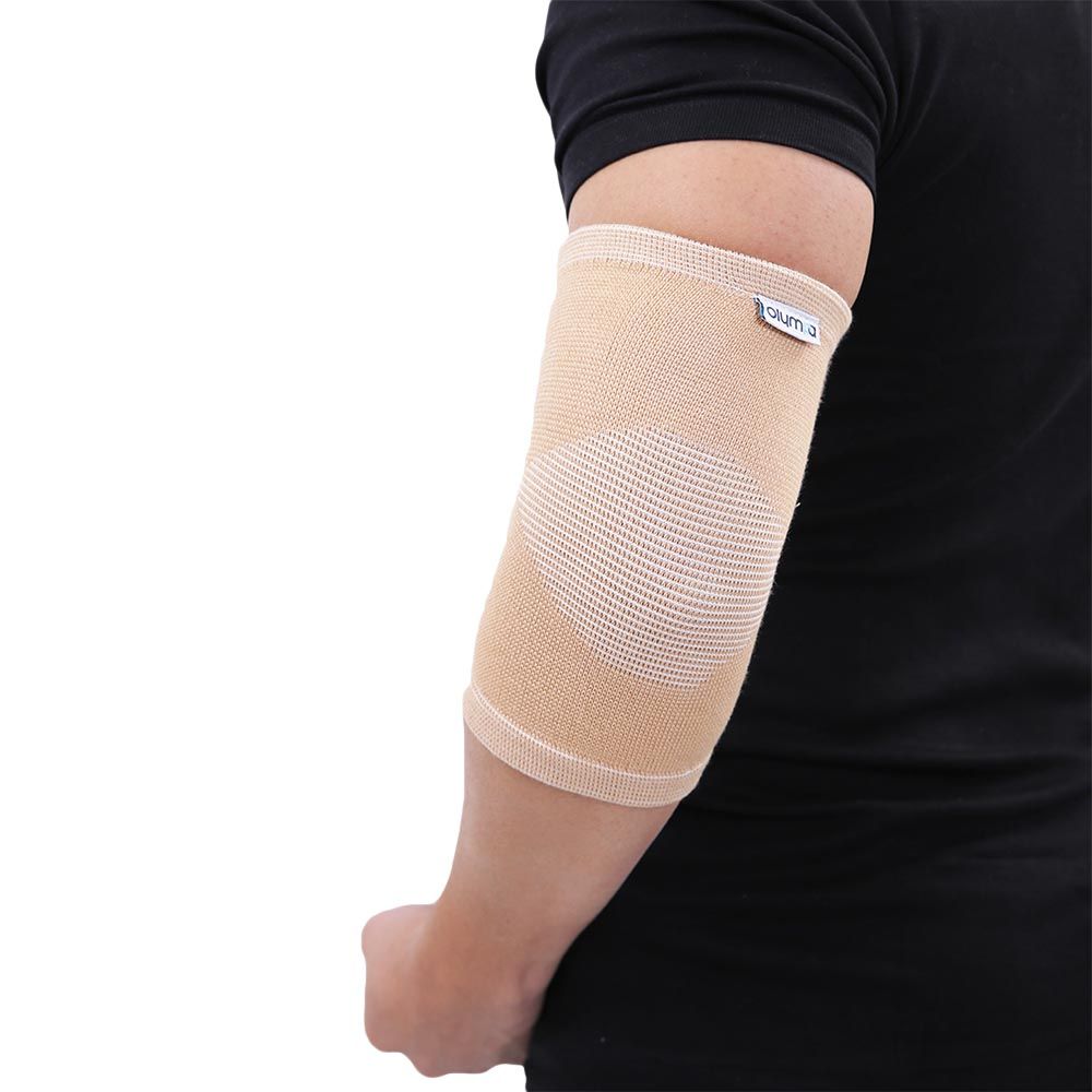 Olympa Elastic Elbow Support Beige Large OES-211