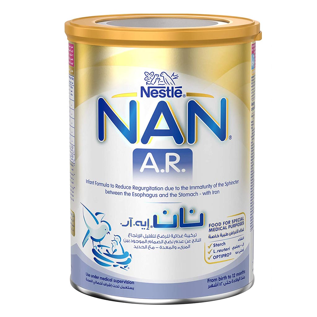 Nestle NAN AR Anti Regurgitation Infant Milk Formula For 0 To 12 Months 380g
