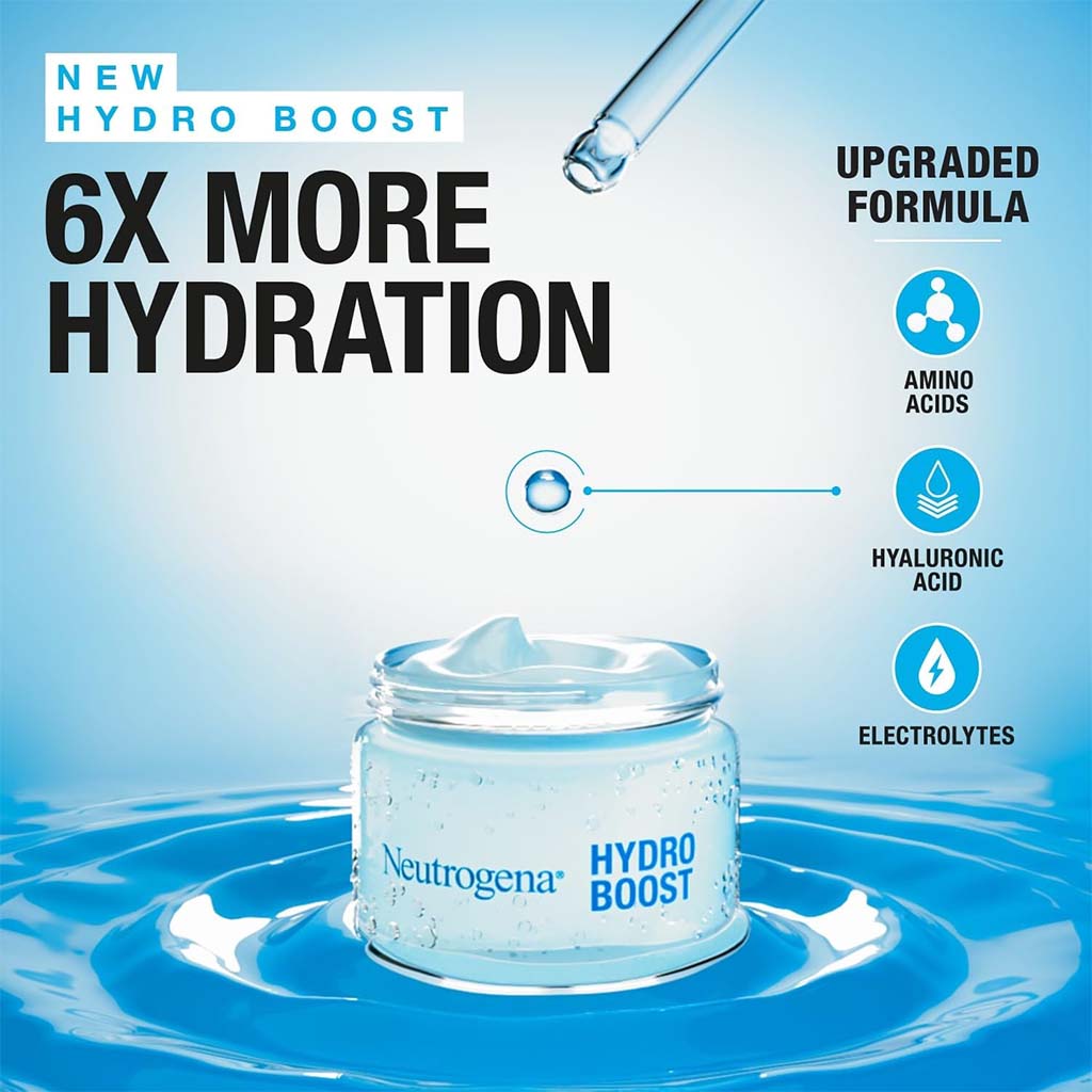 Neutrogena Hydro Boost Water Gel Face Moisturizer For Normal To Combination Skin 50ml