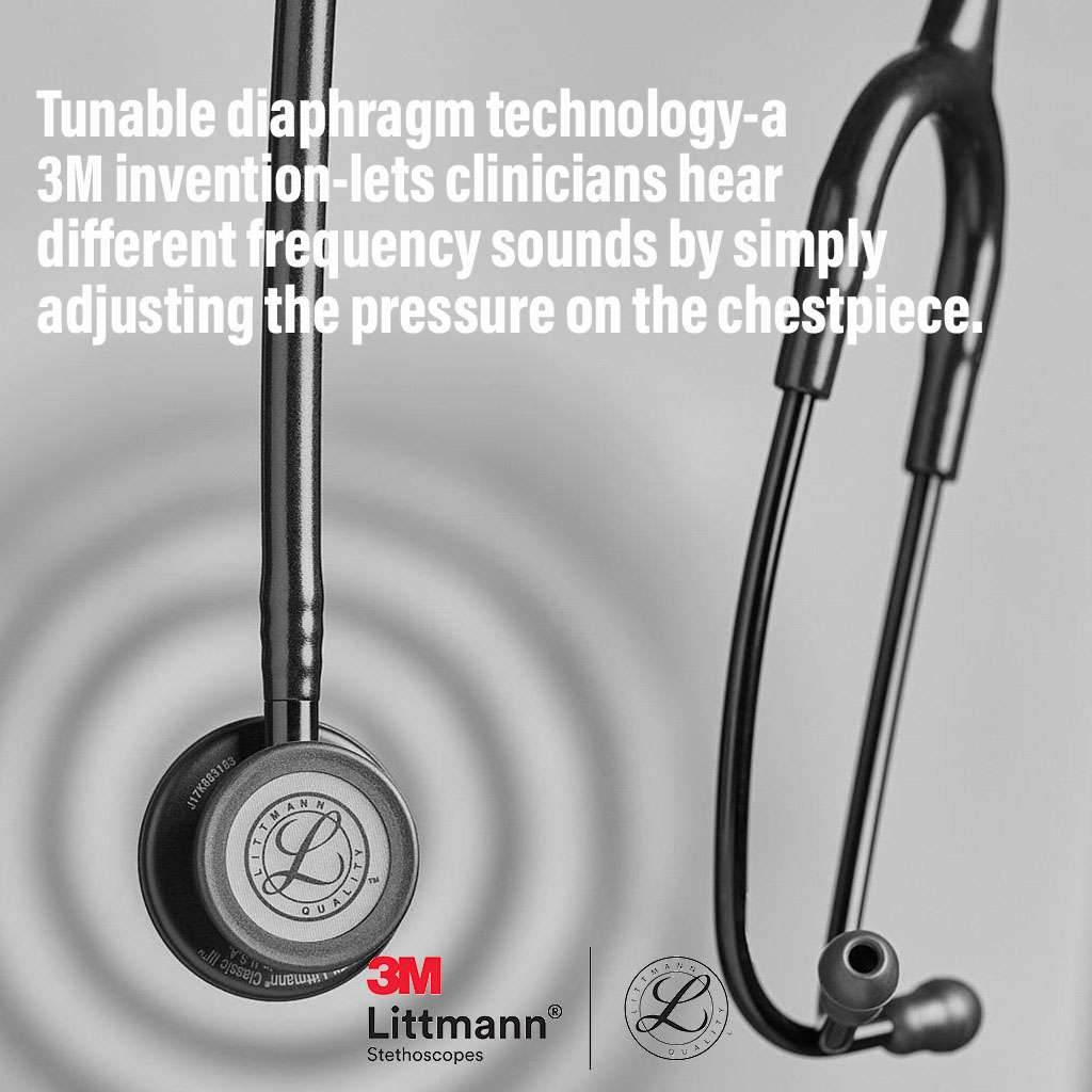 3M Littmann Classic III Stethoscope Black 5803