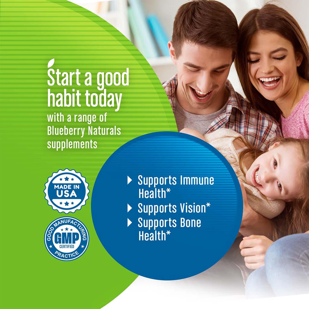 Blueberry Naturals Vitamin A 10,000IU Softgels 100's B0005