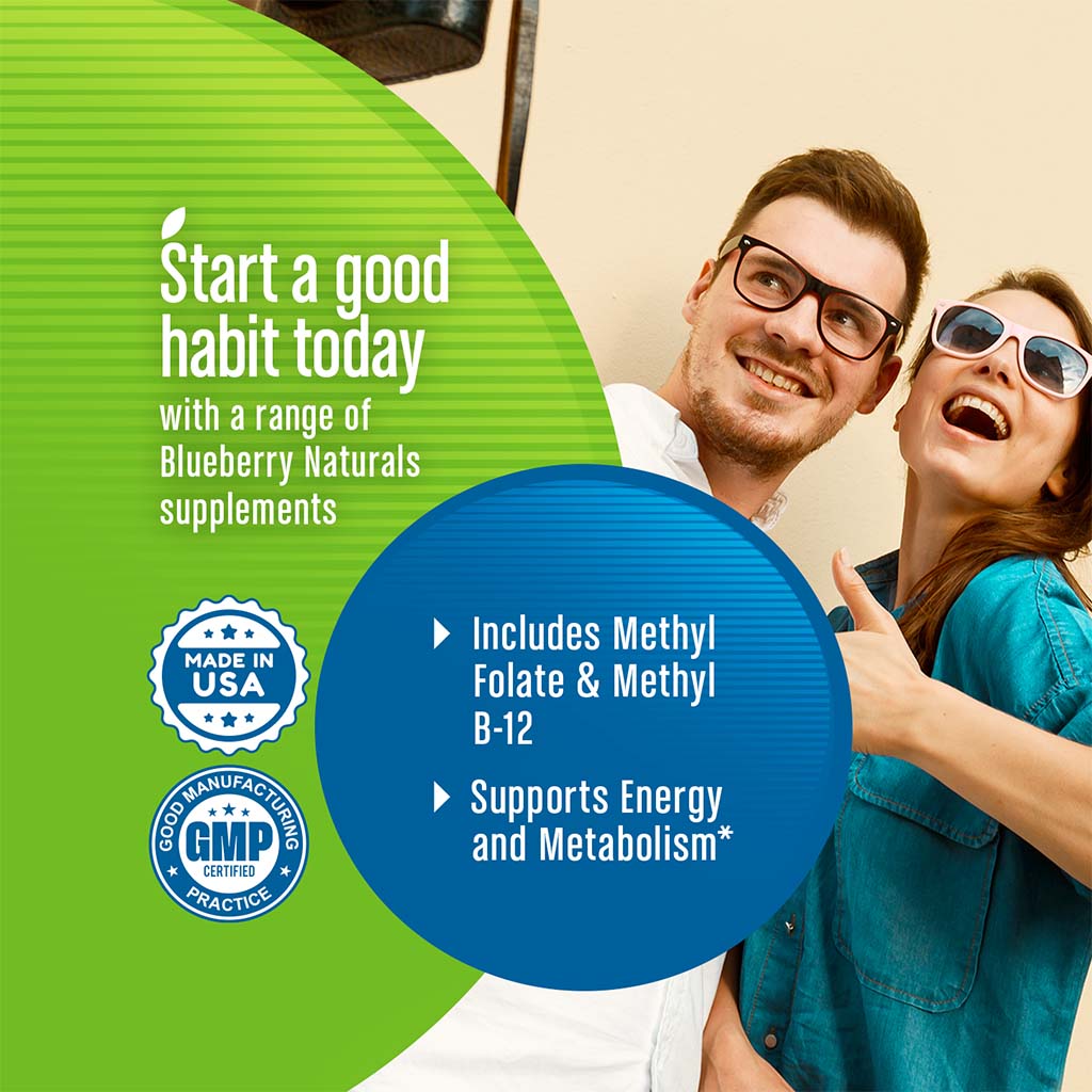 Blueberry Naturals Brilliant B Vegetarian Capsules 50's B0111 