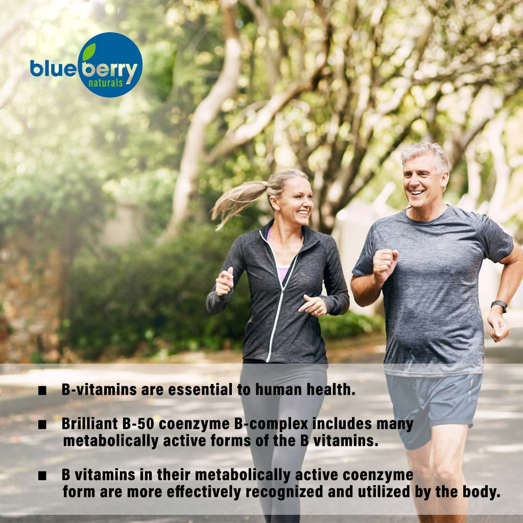 Blueberry Naturals Brilliant B Vegetarian Capsules 50's B0111 