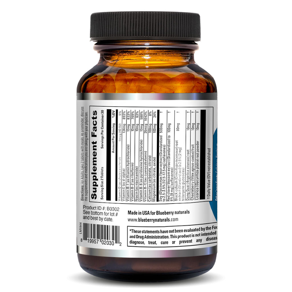 Blueberry Naturals Venus Plus Tablets 60's