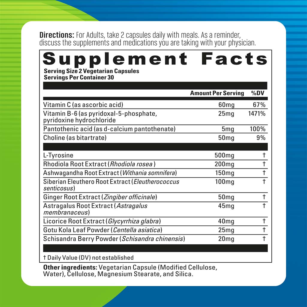 Blueberry Naturals Re-Sync Vegetarian Capsules 60's B0326 