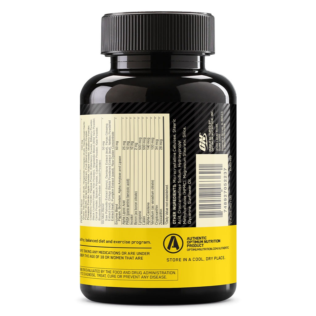 Optimum Nutrition Opti-Men Tablets, Pack of  90's