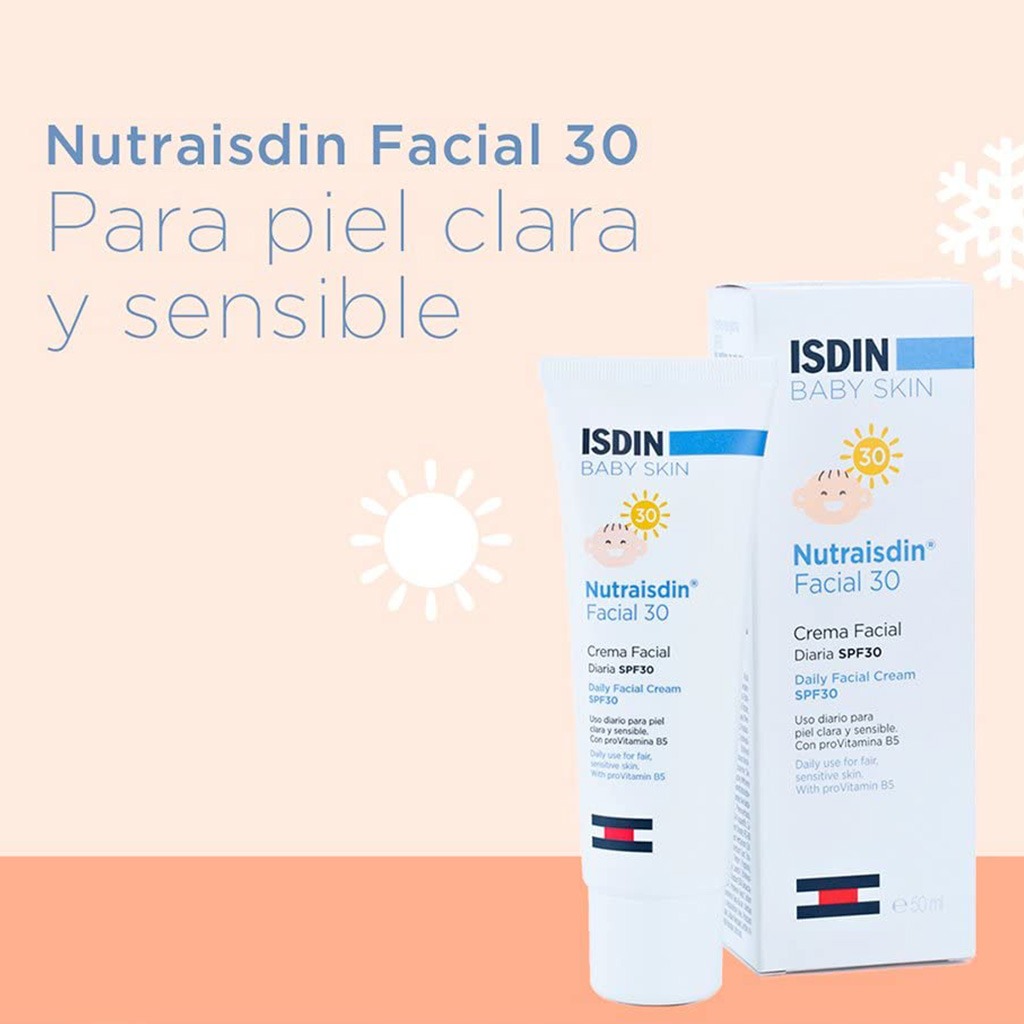 Isdin Baby Skin Nutraisdin Facial Cream SPF30 50 mL