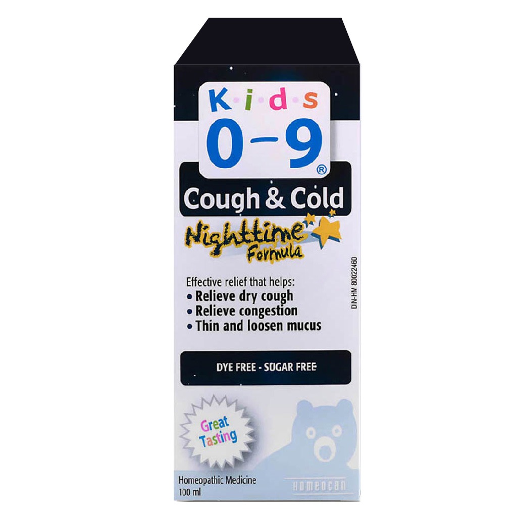 Kids 0-9 Cough & Cold Night Time Formula Syrup 100 mL