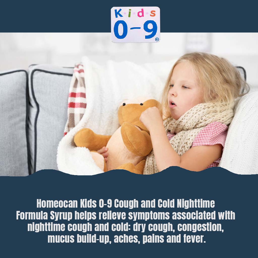 Kids 0-9 Cough & Cold Night Time Formula Syrup 100 mL