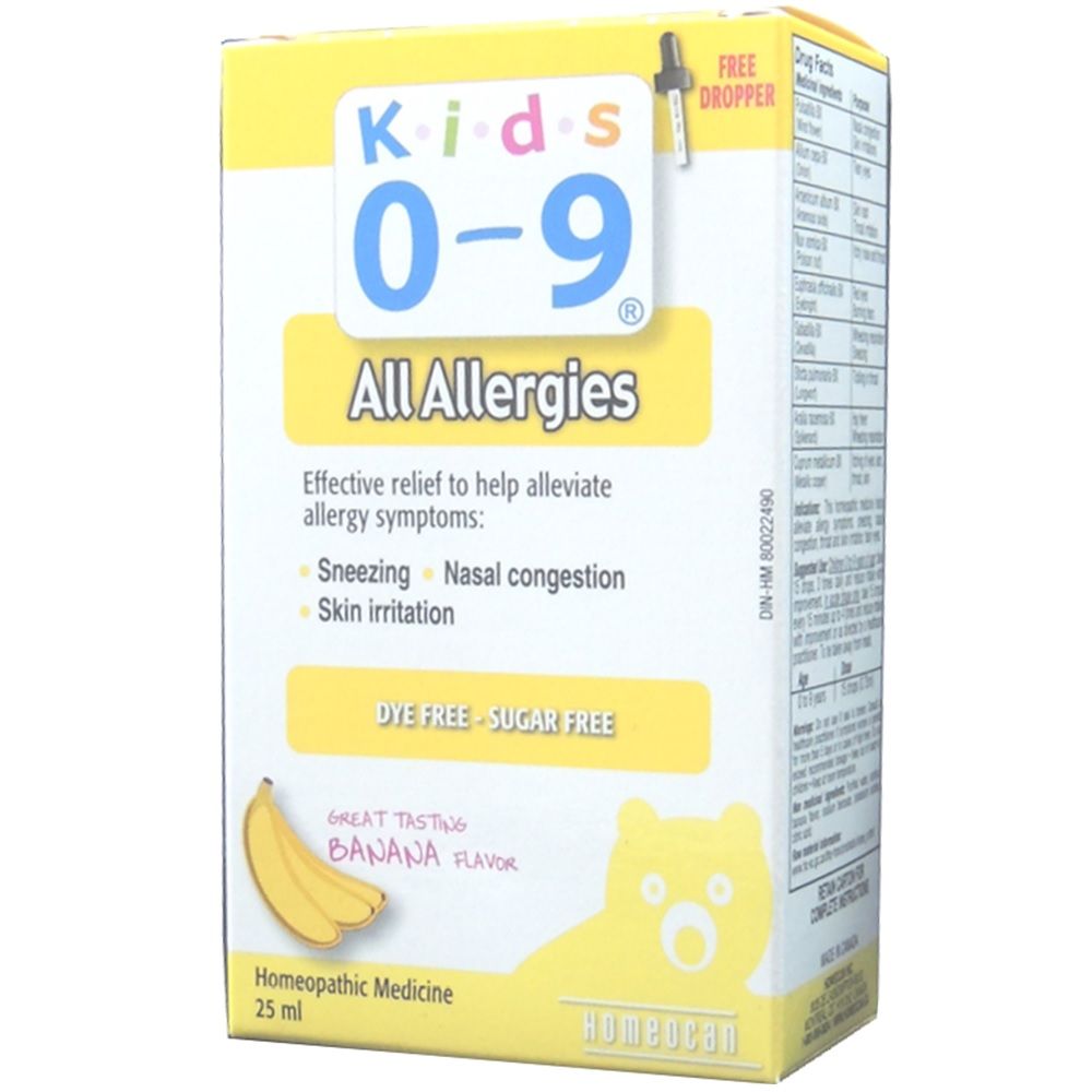 Kids 0-9 All Allergies 25 mL
