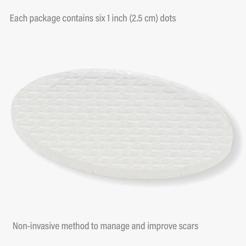 NewGel+ Advanced Medical-Grade Silicone Gel Dots, NG-380 Clear, Pack of 6's