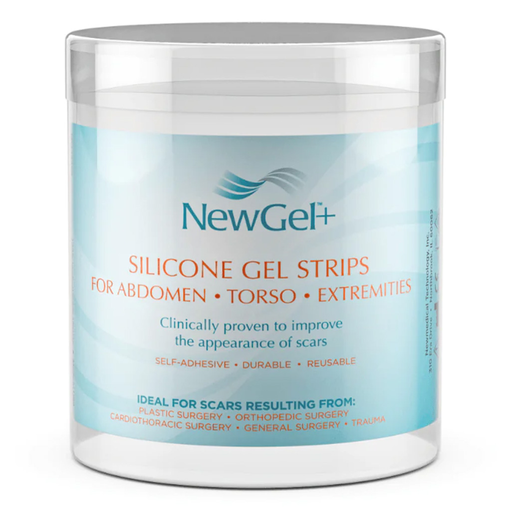 NewGel+ 24" x 2" Abdomen/Extremity Silicone Strip, Clear NG-364, Pack of 1's
