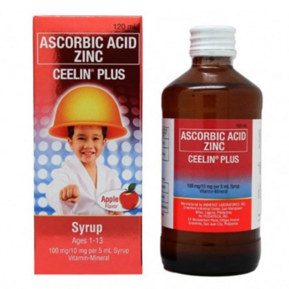 Ceelin Plus Syrup Apple 120 mL