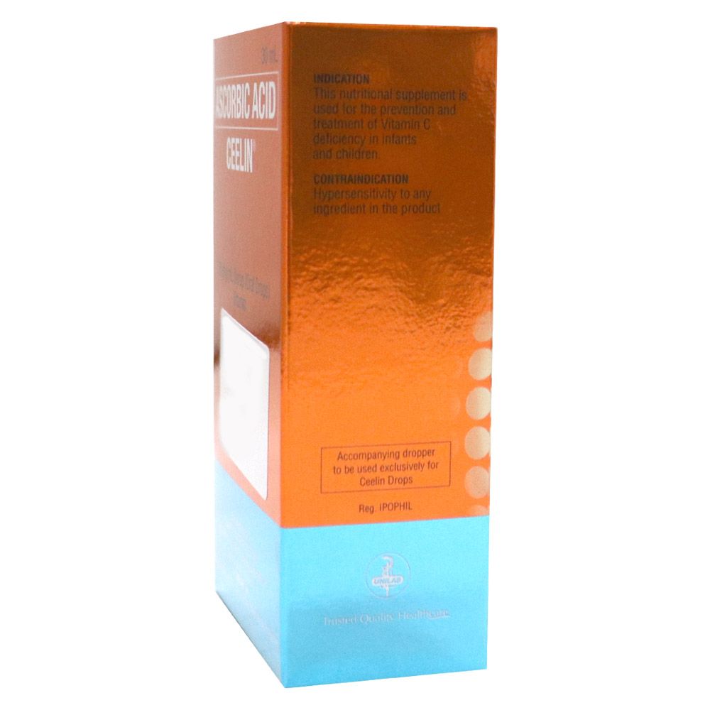 Ceelin Ascorbic Acid Oral Drops 30 mL