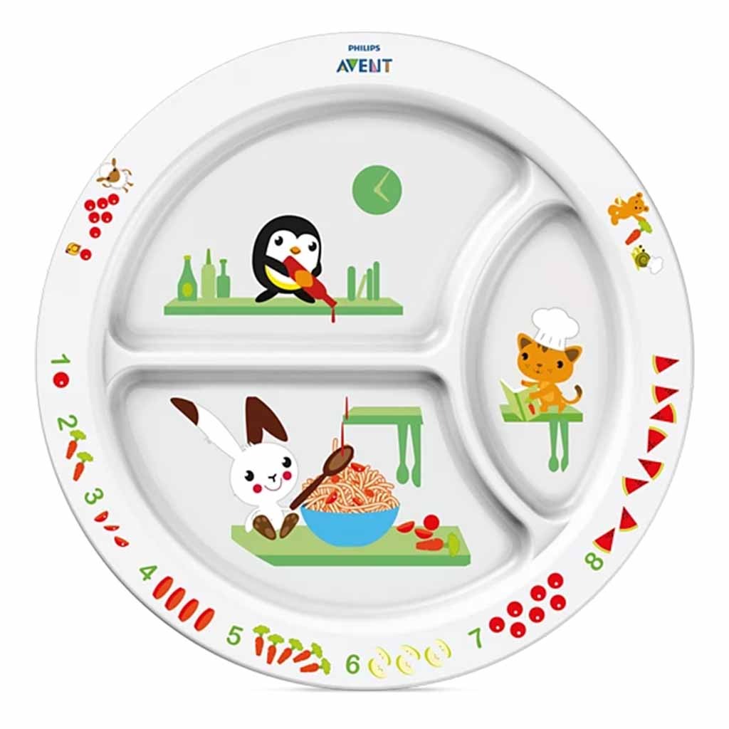 Philips Avent Toddlers Divider Plate 12+ Months, Model SCF702/00
