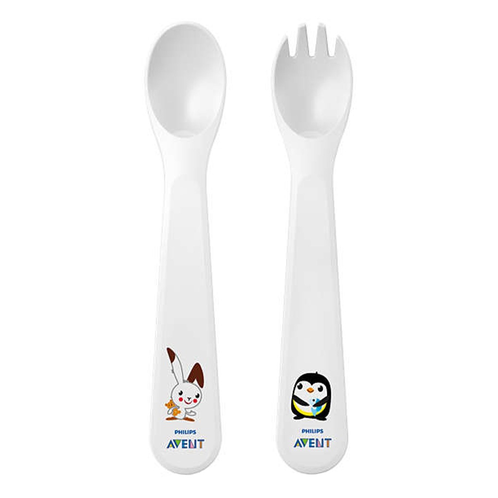 Philips Avent Toddler Fork & Spoon SCF712/00