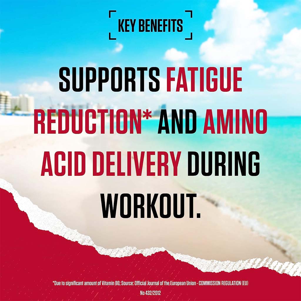 BSN AMINOx Powder With BCAAs For Endurance And Recovery, Blue Raz 435g