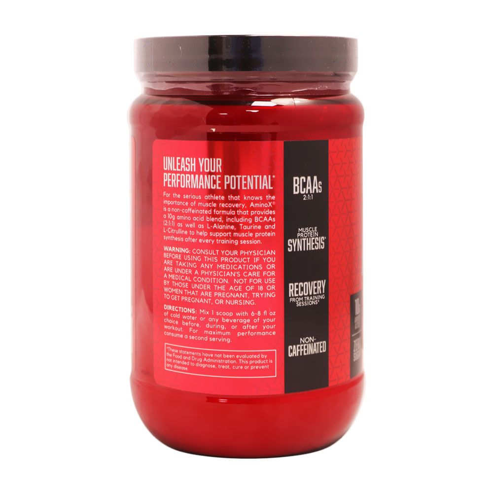BSN Amino X Endurance and Recovery Fruit Punch Powder 30 Servings 435 g