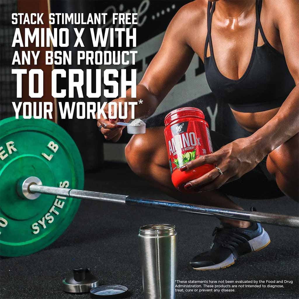 BSN AMINOx Powder With BCAAs For Endurance And Recovery, Watermelon 435g