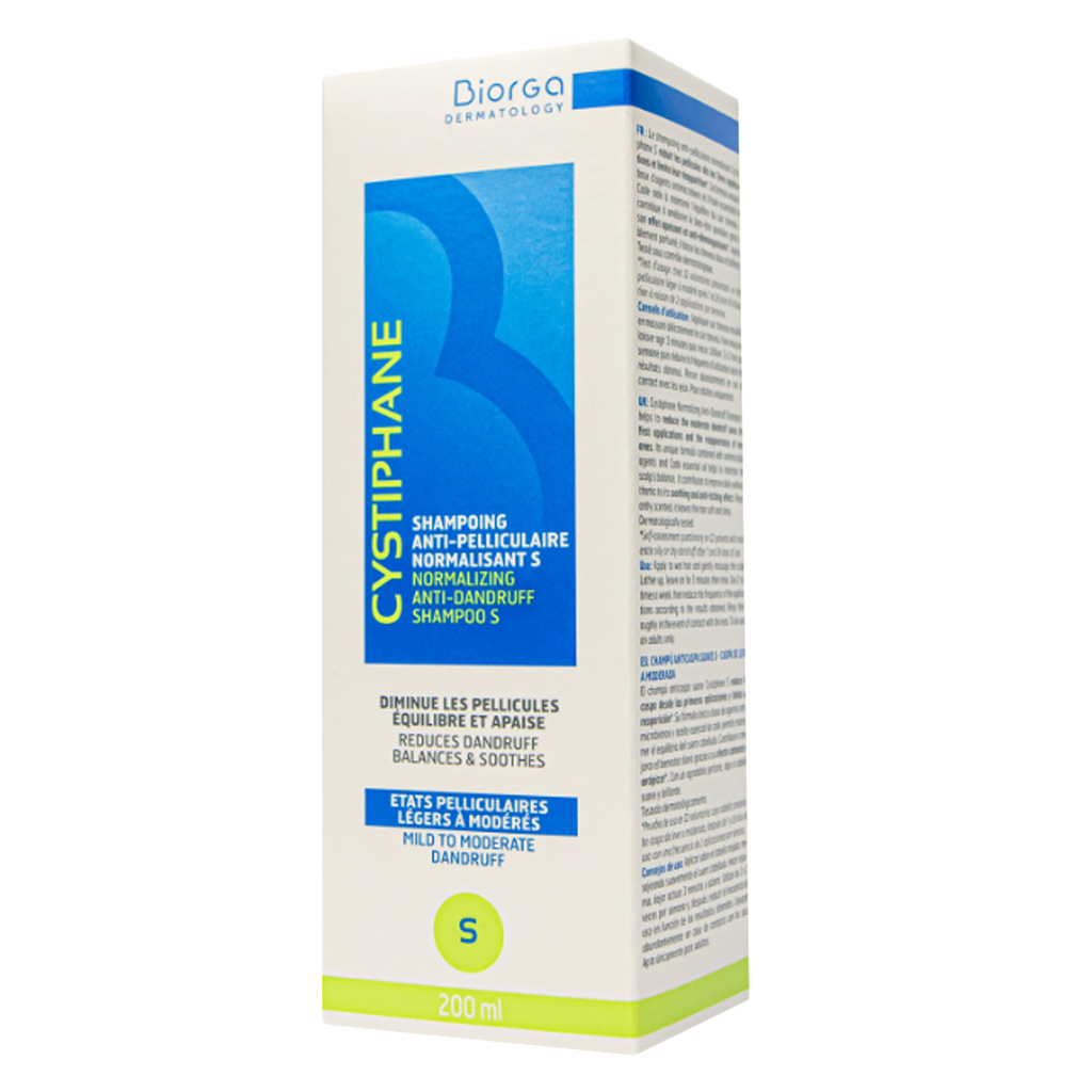 Biorga Cystiphane Anti Dandruff Shampoo S 200ml