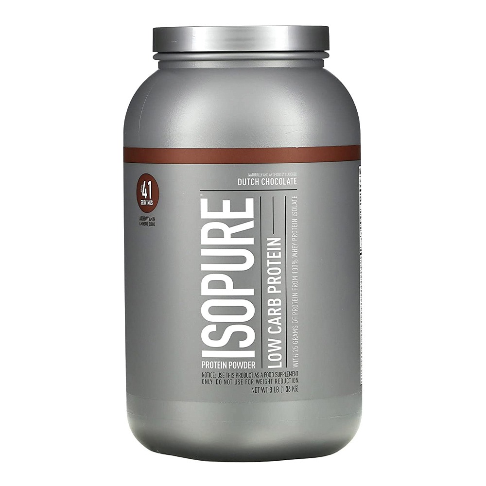Natures Best Isopure Low Carb Dutch Chocolate Powder 3LB