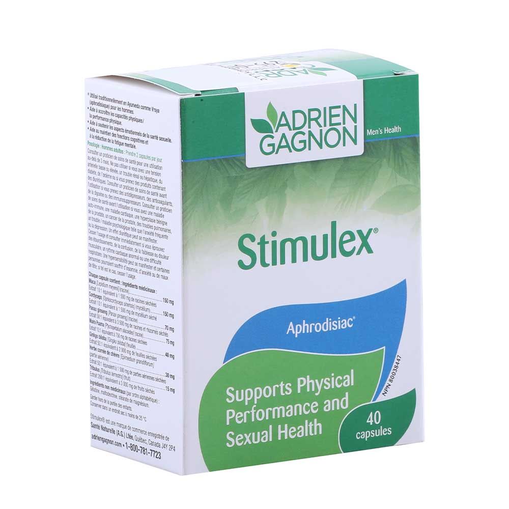 Adrien Gagnon Stimulex For Men Capsule 40's