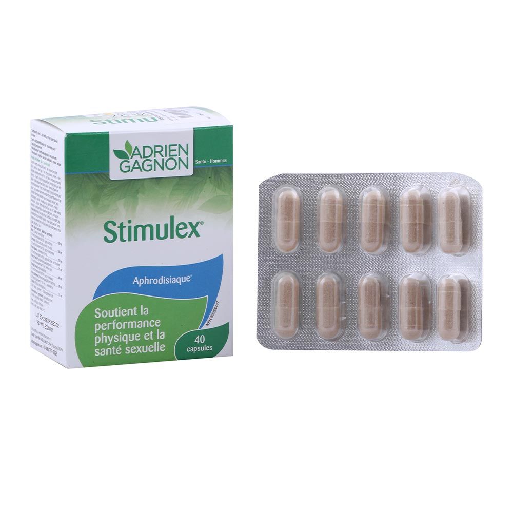 Adrien Gagnon Stimulex For Men Capsule 40's