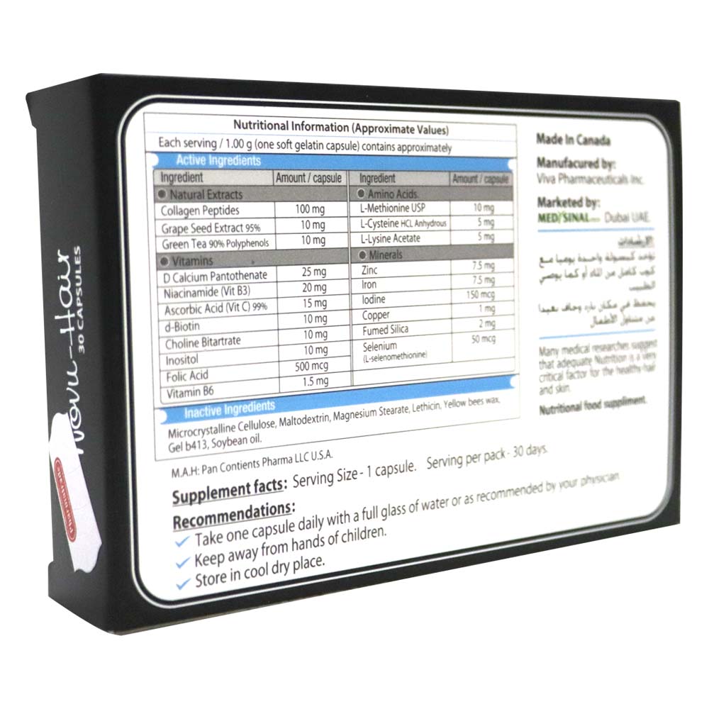 Novuhair Capsules 30's