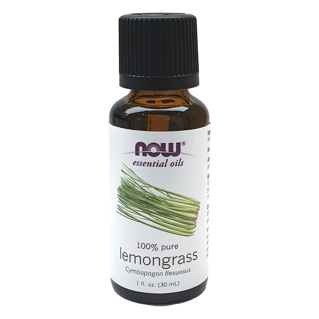 Now Essential Oils Lemongrass Oil For Aromatherapy 30ml