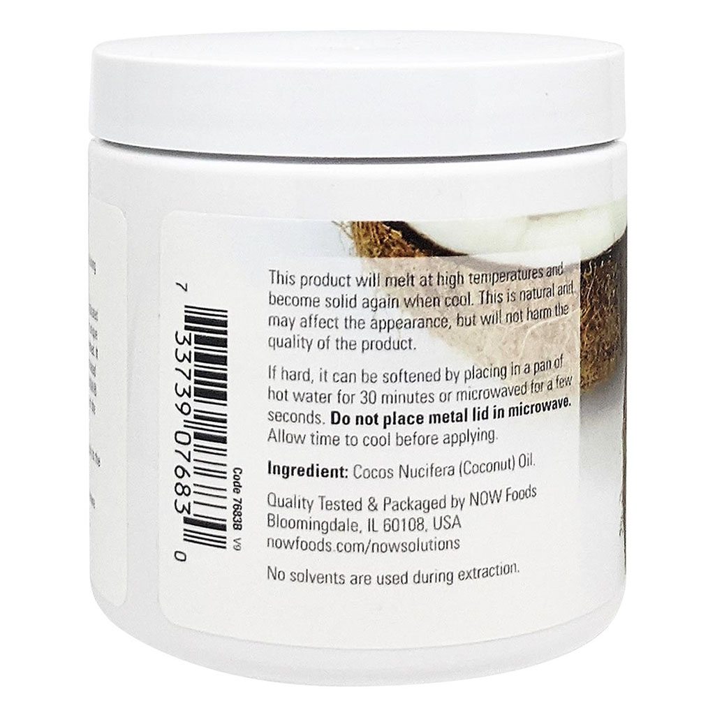 Now Solutions Natural Coconut Oil For Skin & Hair Revitalizing 207ml