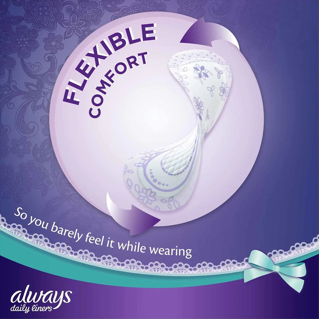 Always Daily Liners Comfort Protect, Normal Pantyliners, Pack of 40's