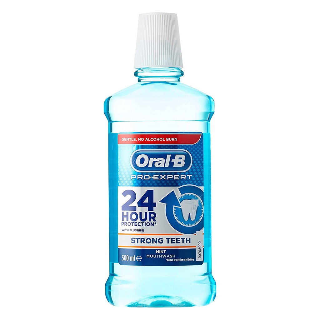Oral-B Pro-Expert Strong Teeth Mint Mouthwash 500ml