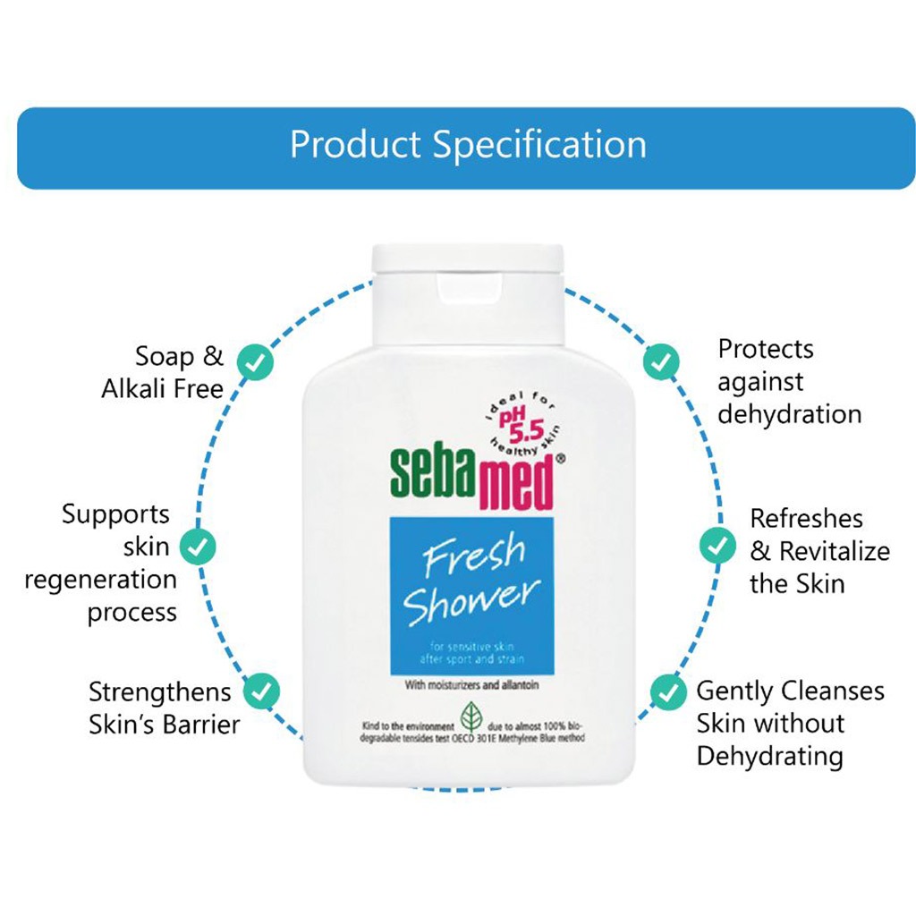 Sebamed Fresh Shower 200 mL
