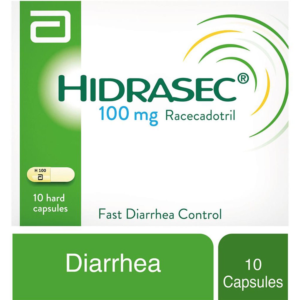 Hidrasec 100mg Capsules For Acute Diarrhea, Pack of 10’s
