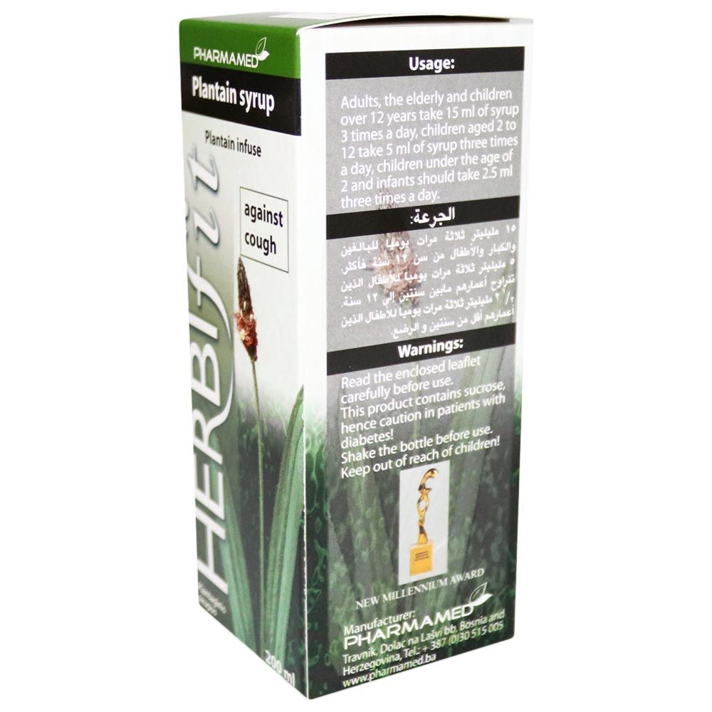 Herbifit Plantain Syrup 200 mL