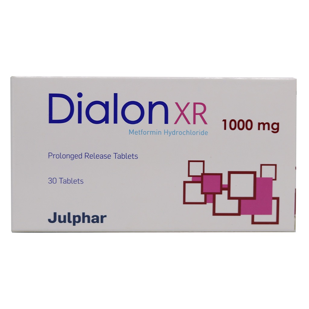 Dialon XR 1000mg Extended Release Tablets, Pack of 30's