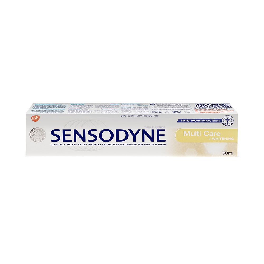 Sensodyne Multi Care + Whitening Toothpaste 50 mL